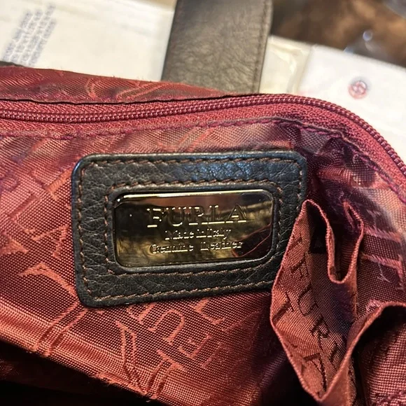 Furla Leather Shoulder Bag - Picture 6 of 10